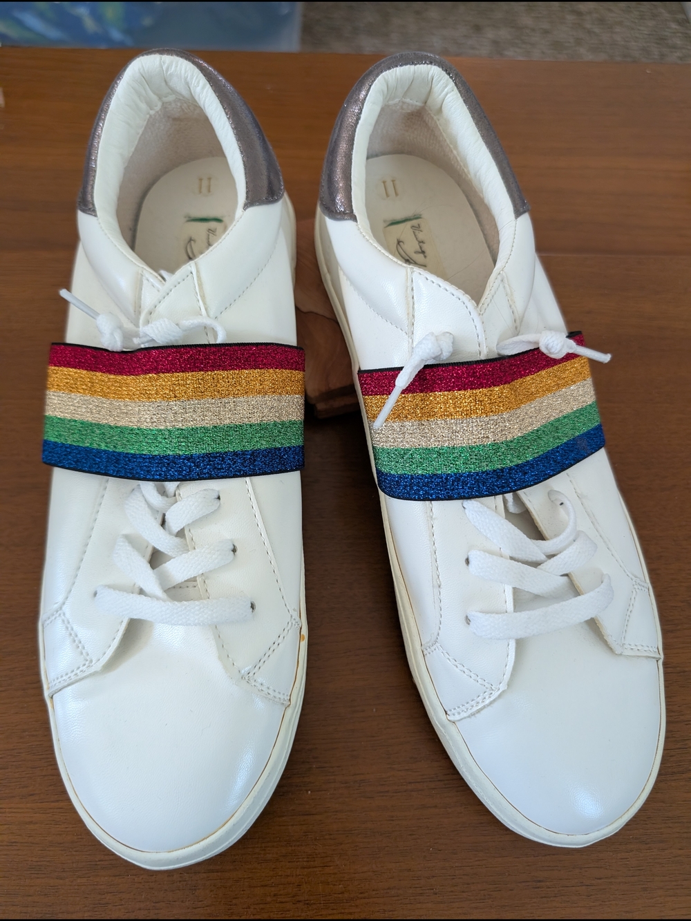 Vintage Havana Houston Rainbow Sneakers - Picture 1 of 3